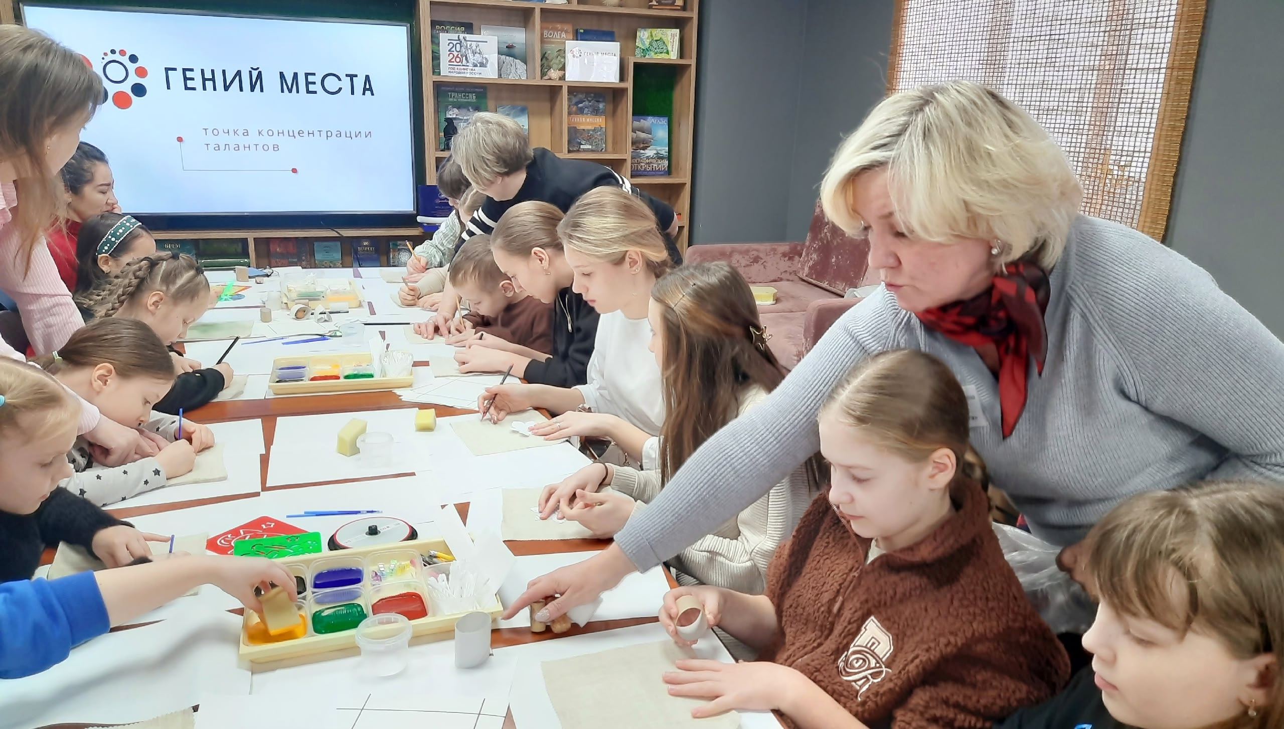 Мастер-класс в Экомастерской: делаем салфетки